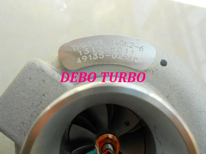 Novo TF035HL-14GK2-6 49135-02910 Turbocompressor para Mitsubishi Shogun Pajero Montero Tritan4m42 3.2LD 170HP
