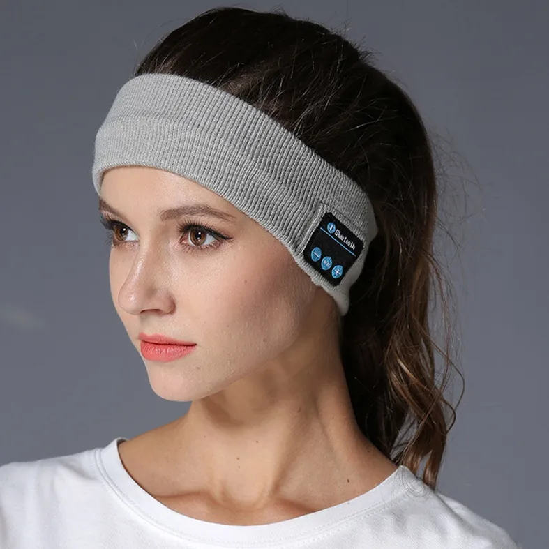 Hot sem fio Bluetooth Headset Esportes Headband para Homens Mulheres Estéreo Música Mãos-Livre para Running Jogging Music Headband
