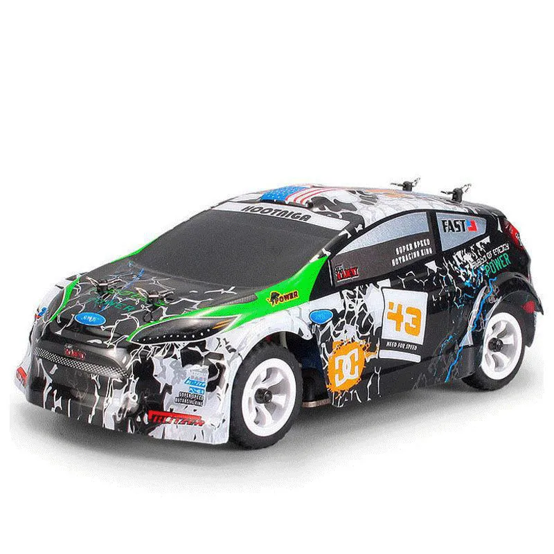 Wltoys K989 1/28 4WD Brushed RC Remote Control Rally Car RTR with Transmitter Explosion-proof Racing Car Drive Vehicle 201203