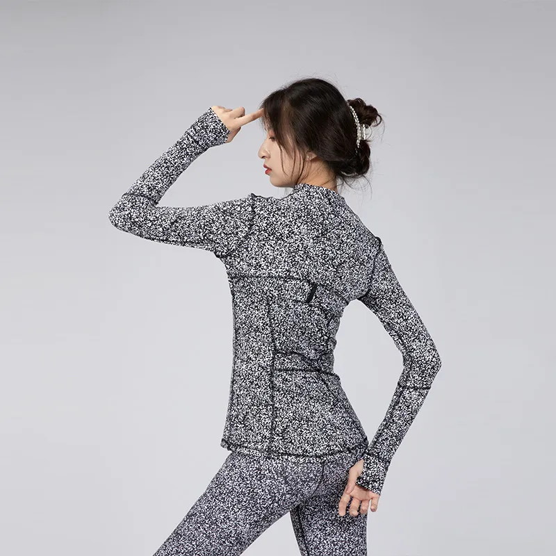 Women Sportswear Zipper Quick Dry Sport Jacket Outwear Yoga Gym