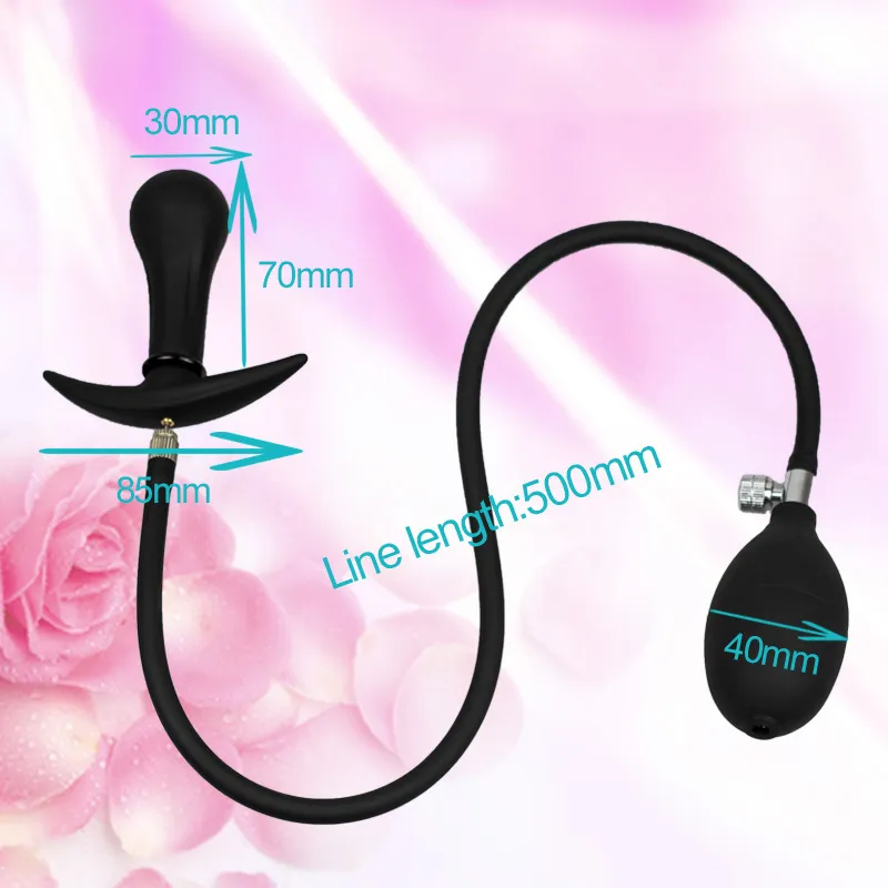 Balls Pump Inflatable Anal Plug Expander Silicone... From Zhengrui09, $9.89  | DHgate.Com