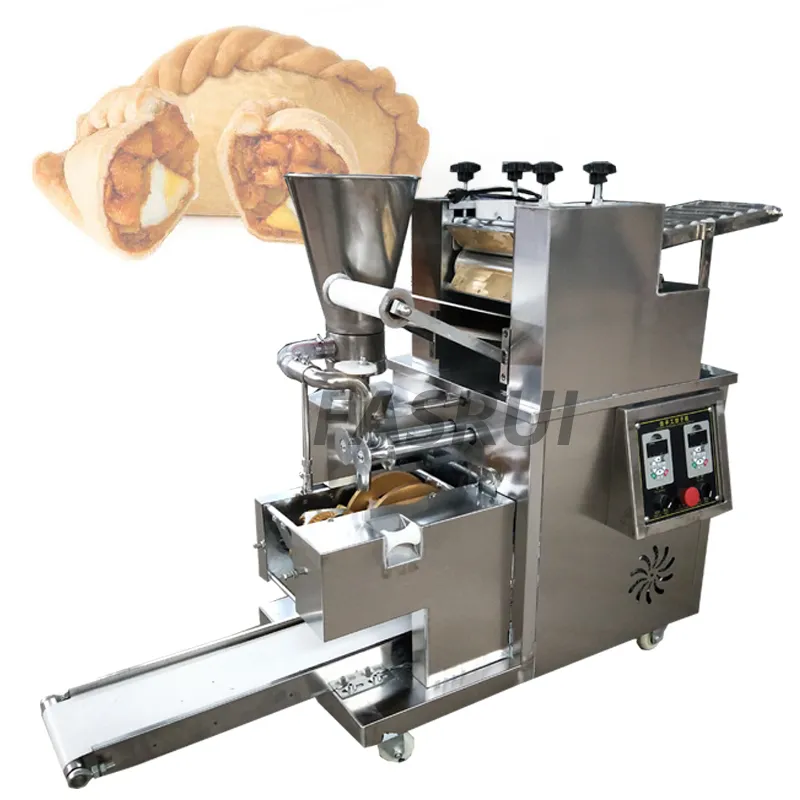 Automatisk kommersiell storskalig Dumpling Machine LMITATION Handgjorda Dumplings gör tillverkare
