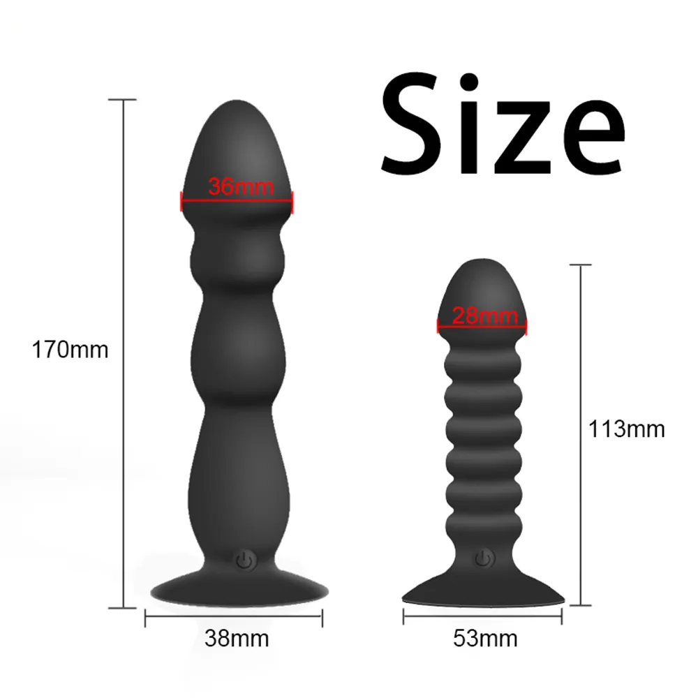 Wireless Remote Dildo Vibrator For Men Prostate Massager Anal Plug Male Masturbator for Man Anus G Spot Vibrator Adult Sex Toys (14)