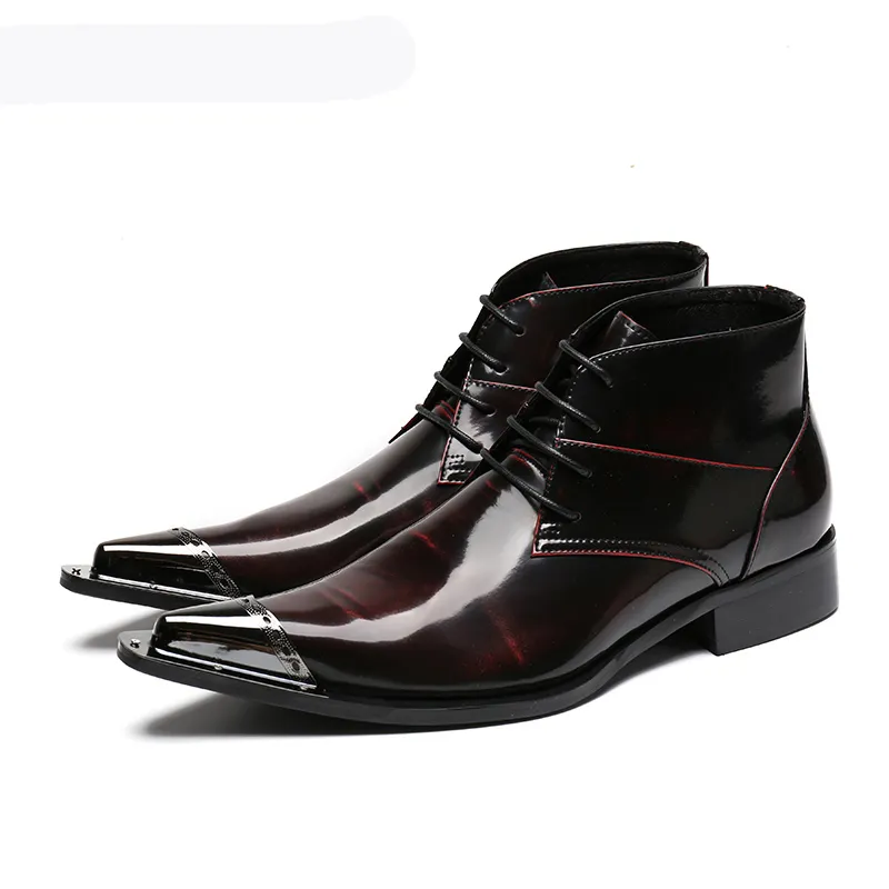 Steel toe on sale pointed boots