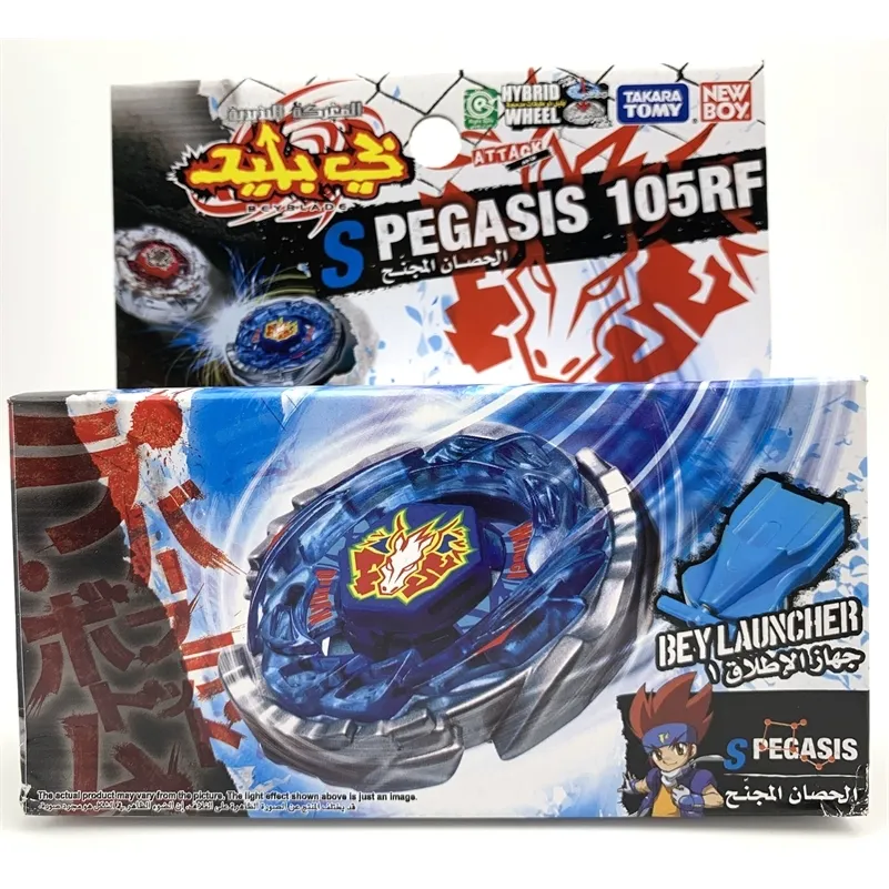 Originele Takara Tomy Storm Pegasis 105RF Beyblade (BB28) Starter Set 201217