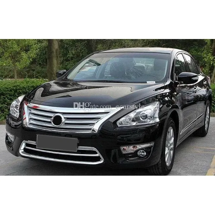 Front Chrome Grille för 2013 2014 Nissan Teana Altima Bottome Chrome Girlle258R