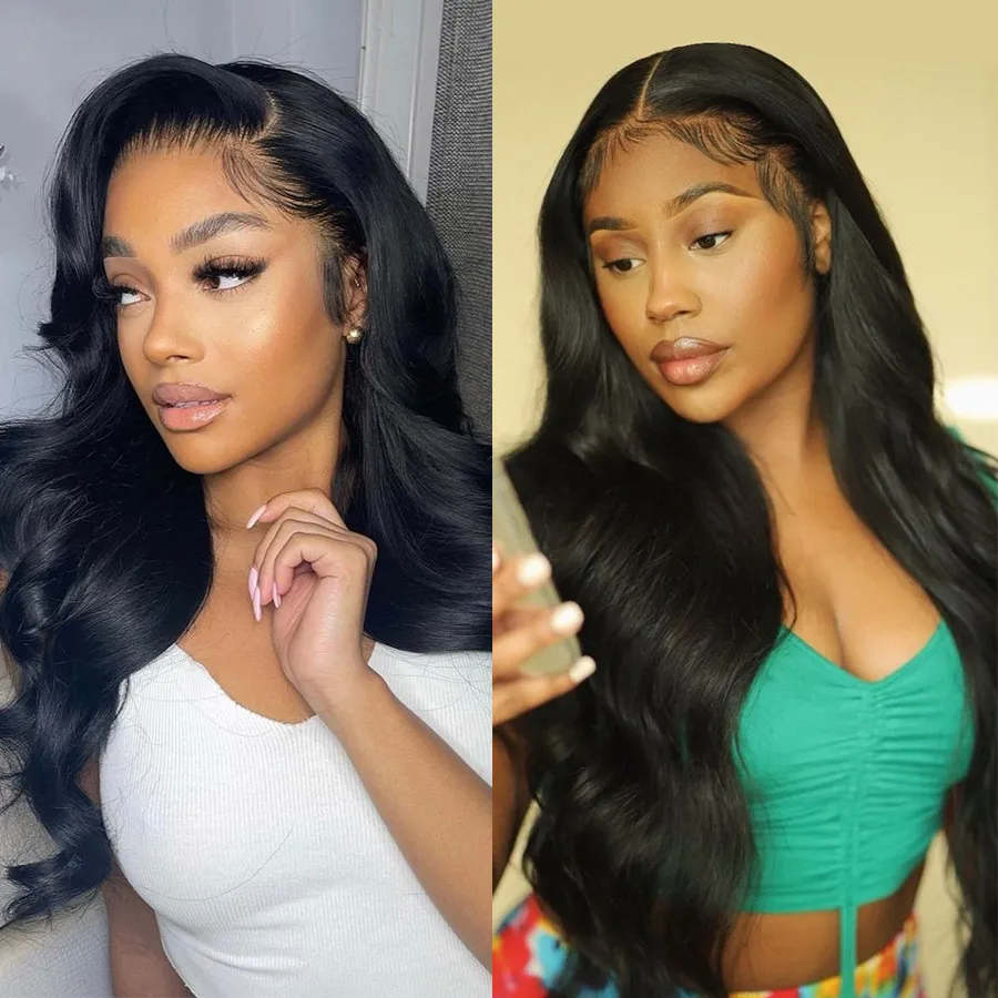 360 Lace Frontal Wig 13x4 Body Wave Lace Front Wig Hd Transparente