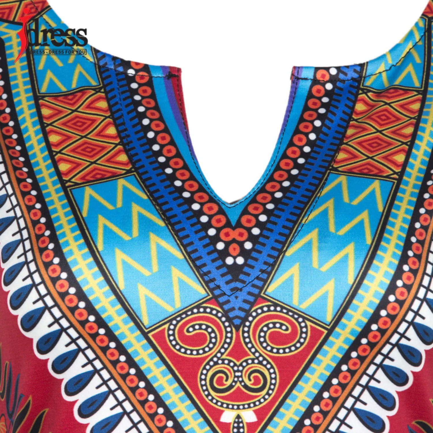 2017 Sexy Women Summer Dress Traditional African Print Dress Bodycon Casual Dresses Short Sleeve Dashiki Beach Dress (6)