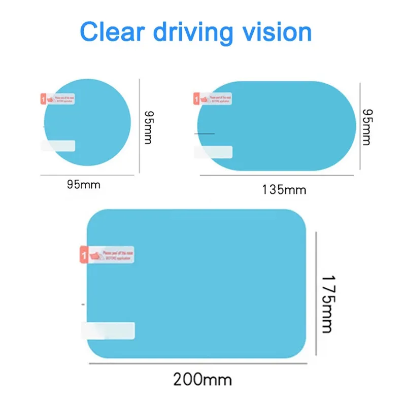 Auto Rückspiegel Schutz Anti Nebel Auto Spiegel Fenster Klar F