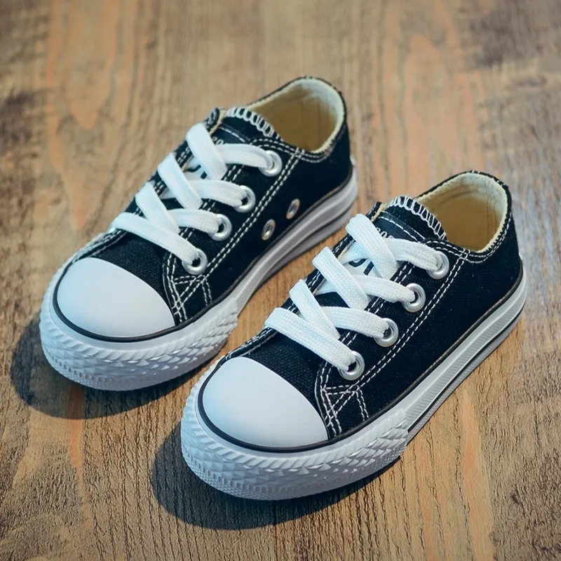 Childrens navy canvas shoes hotsell