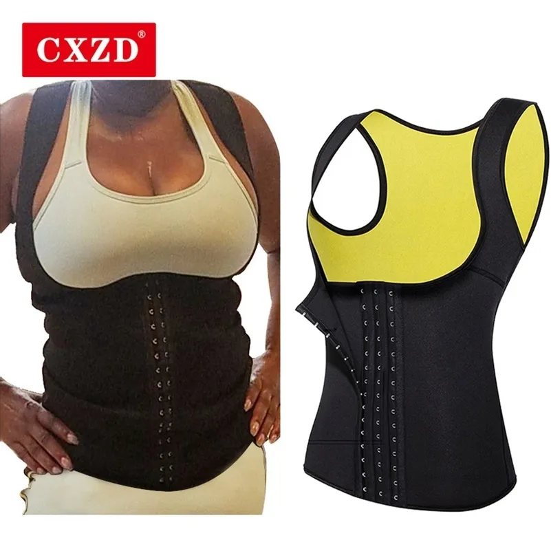 CXZD Mulheres Neoprene Shaperwear Cintura Treinador Girnles Cintura Cintura Cintura Cincher Colete Barriga Barriga Shaper Shaper Fajas Colombianas LJ201210