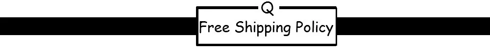 FREE SHIPPING POLICY