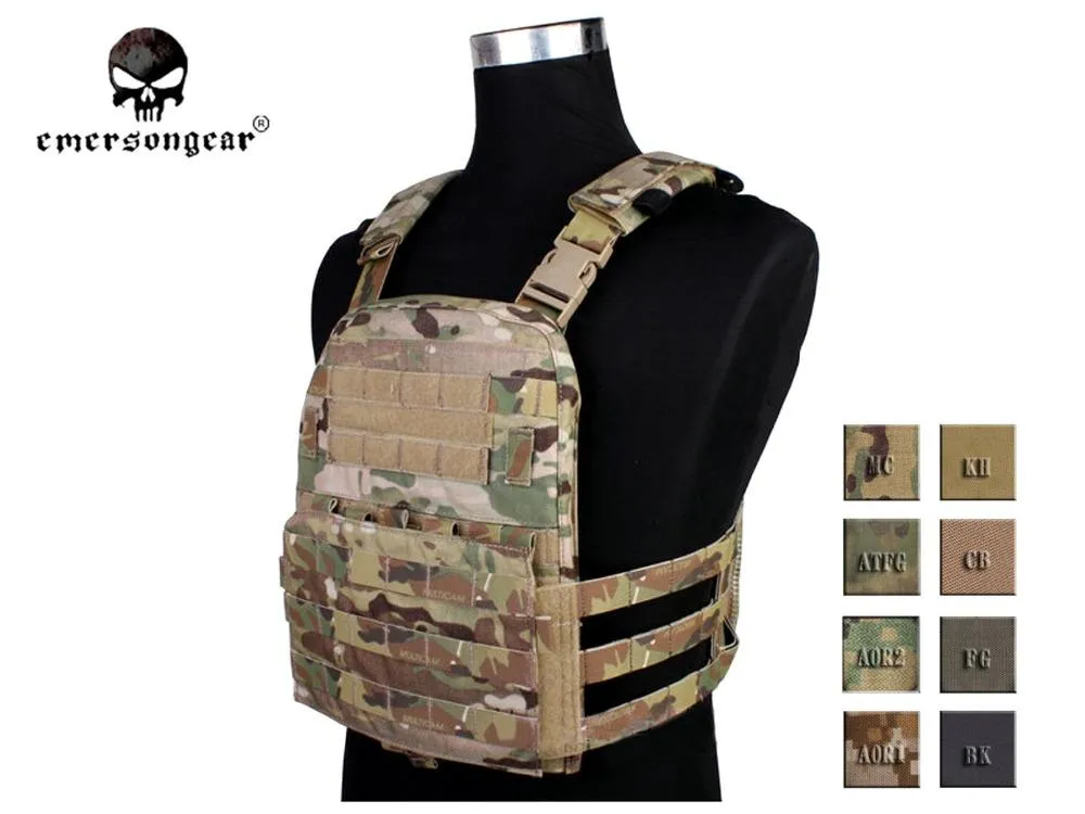 Gilet AVS léger de Style CP, gilet AVS en tissu de chasse, équipement de Combat adaptatif EM7398 Multicam noir AOR