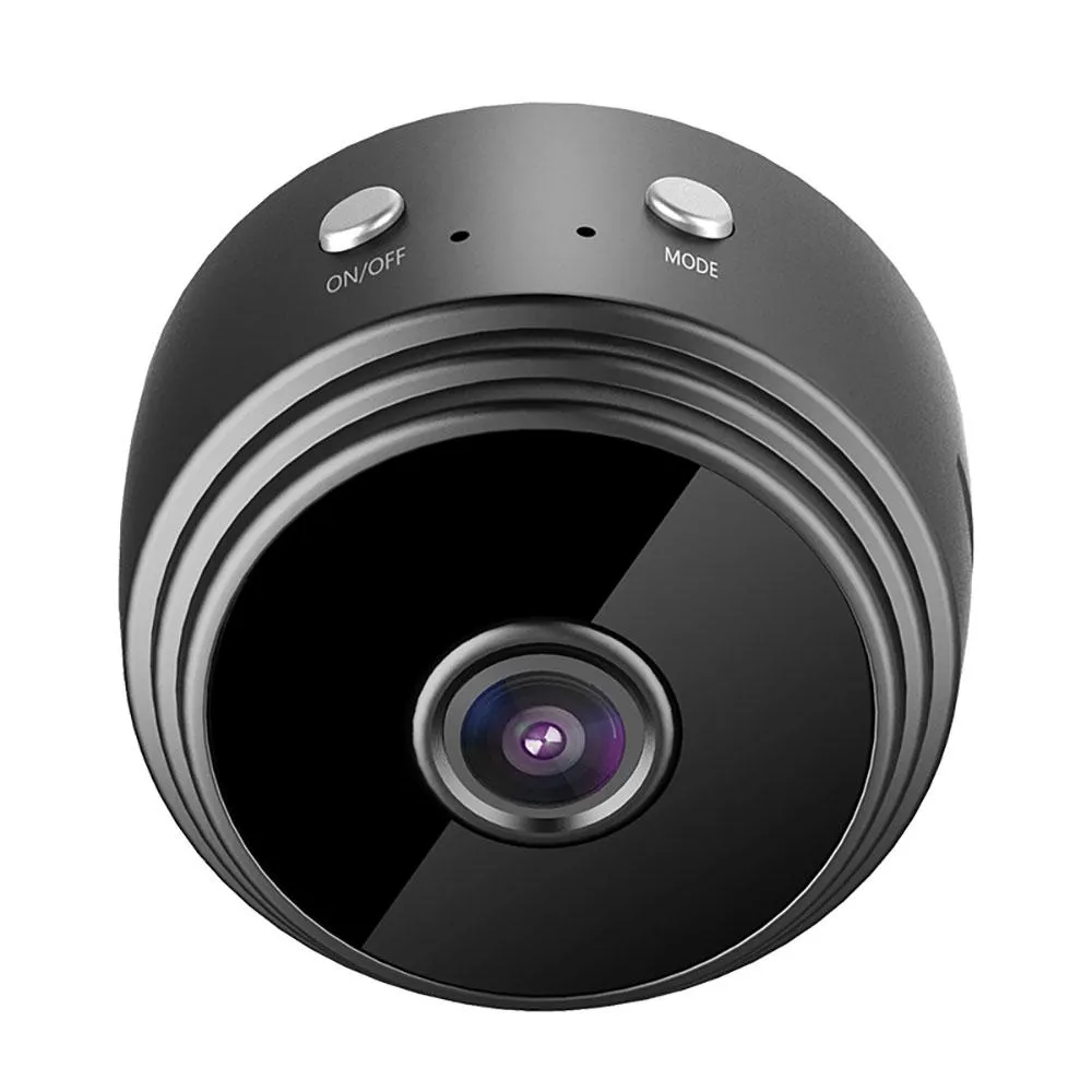 A9 1080p WiFi Minikamera, Hem Säkerhet P2P Kamera WiFi, Night Vision Wireless Surveillance Camera, Remote Monitor Phone App