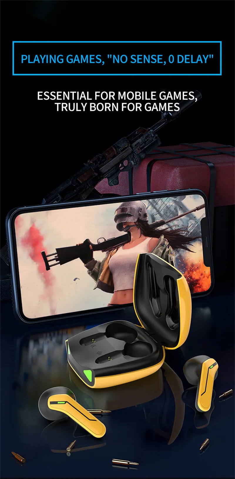 Mini born sales true wireless earbuds