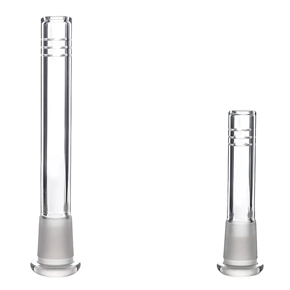 Diffuseur en verre Downstem avec 14mm femelle à 18mm mâle Joint Drop Down Smoke 6 coupes Dab Rig pour bangs en verre eau
