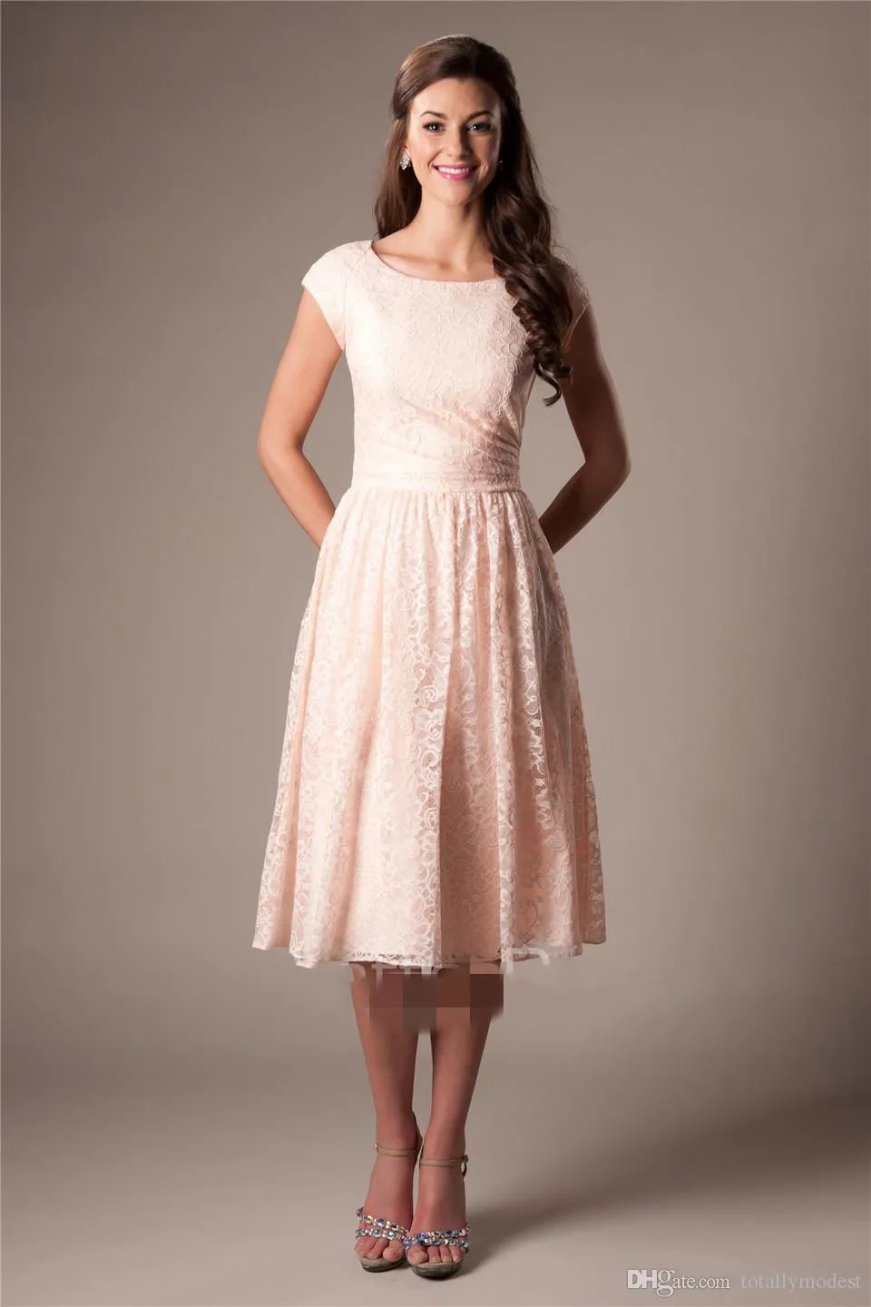 Short Modest Bridesmaid Dresses ...