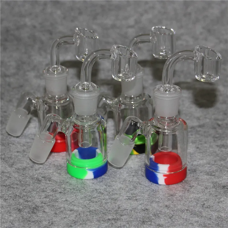 Hookah Small oil burner Rig ashcatcher Glass Bongs Bubbler Bong Ash Catcher Smoking Water Pipes dab rigs