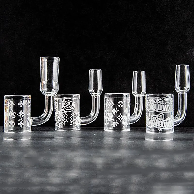 Großhandel Einzigartige Mode Glas Ölbrenner Quarz Banger 14mm 18mm 10mm Männlich Weiblich Joint Für Wasserglas Bong Raucherzubehör