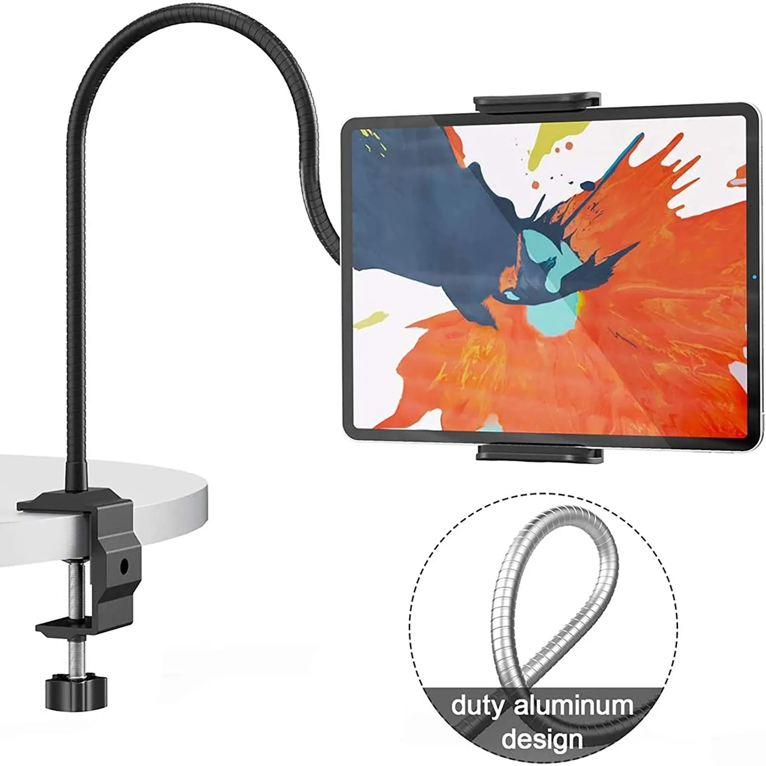 Tryone Gooseneck Tablet Flexible Tablet Stand Tablet Stand Tryone