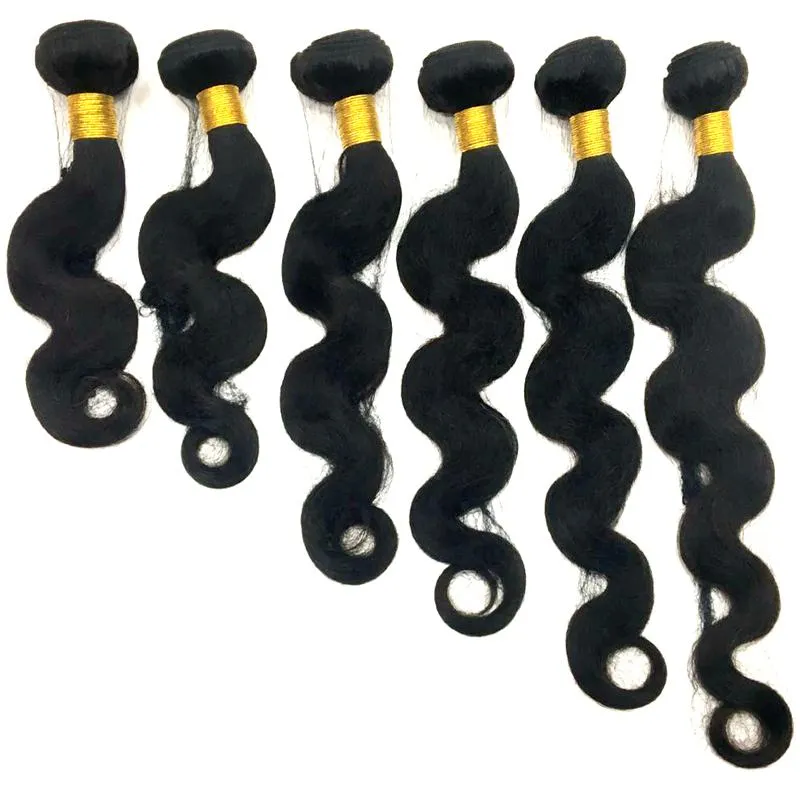 Virgin Brazilian Hair Weaves Human Hair Bundles Wefts Body Wave Unprocessed Peruvian Malaysian Human Hair Extensions