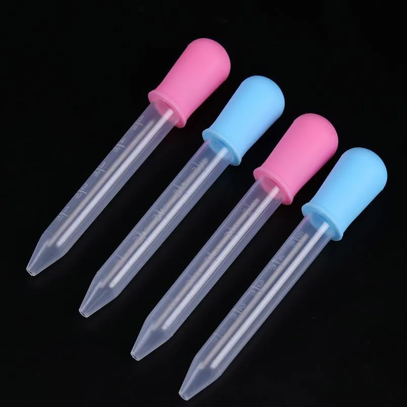 Lab Supplies 1pc 5ml Small Sile Plastic Feeding Medicine Liquid Eye Ear Graduated Pipette Dropper School Lab jllFYH