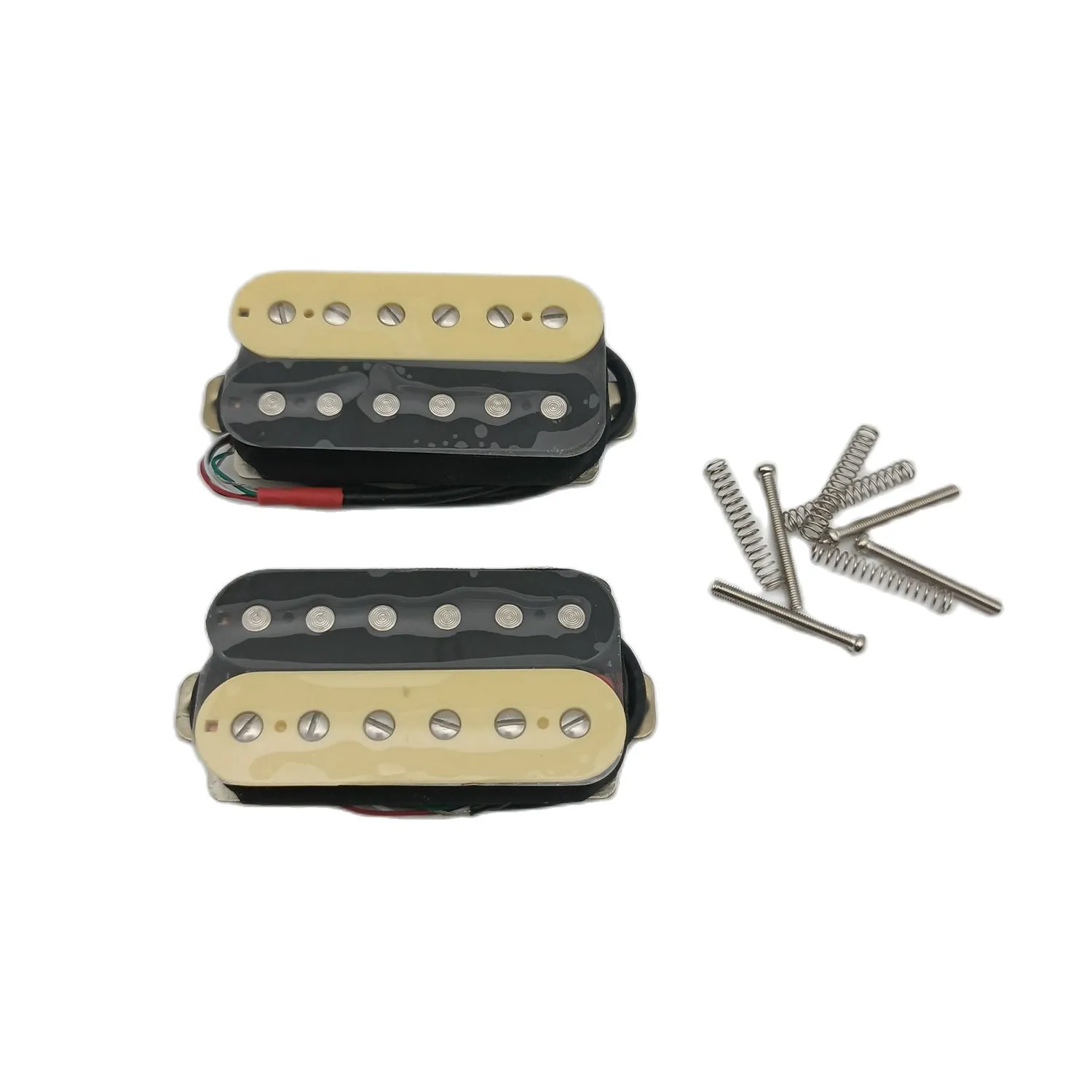 Actualización de pastillas Humbucker Alnico 5 precableadas, Conductor 4C con arnés de cableado para guitarra Gibson, 1 Juego