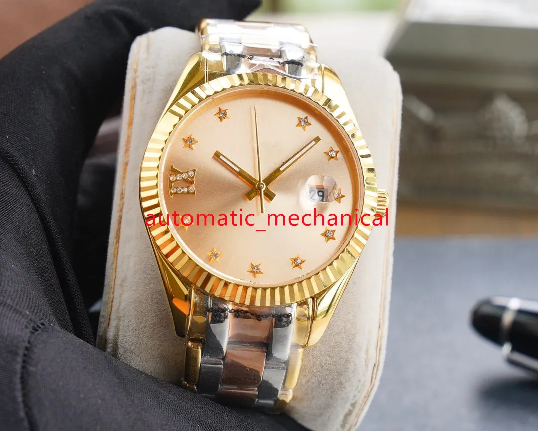 Классические множественные стили мужские часы 41 -мм творческие маркеры времени из нержавеющей стали Автоматические механические водонепроницаемые сапфировые роскошные наручные часы AR454