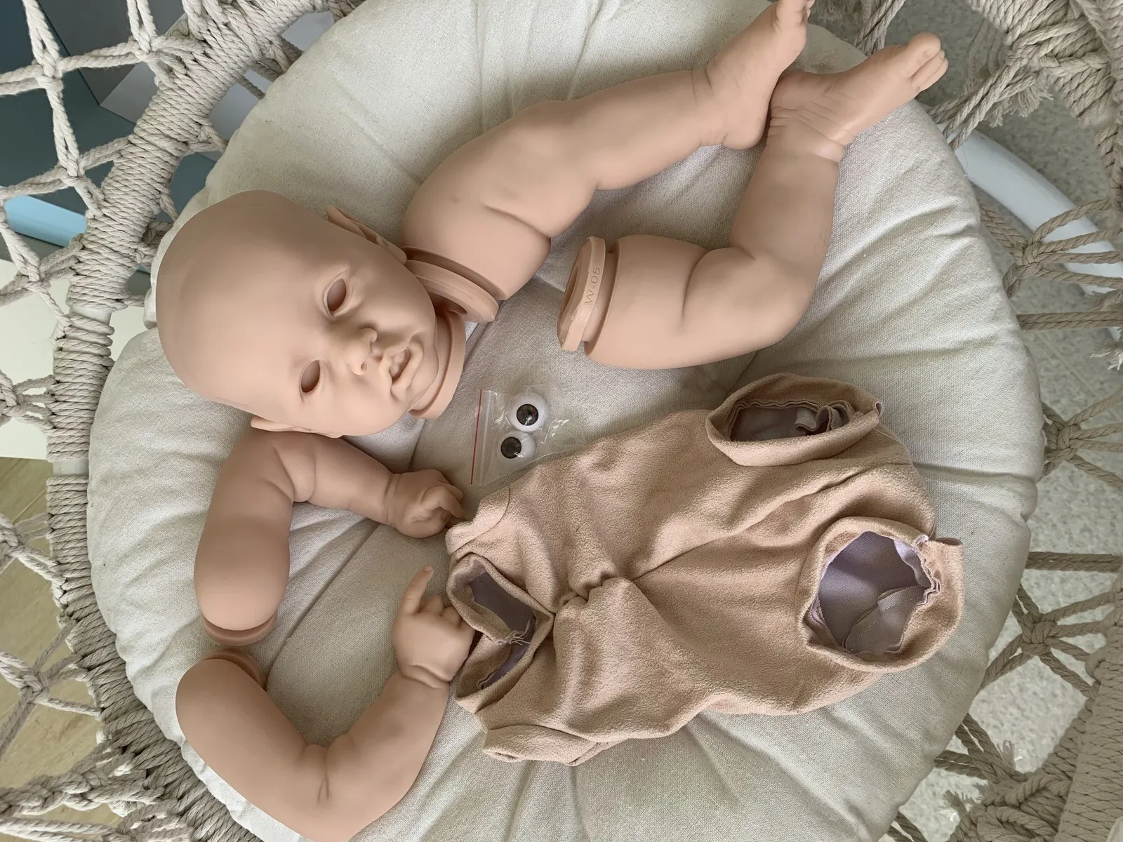 Dolls Popular Face Reborn Saskia Doll Kit Very Soft Real Touch