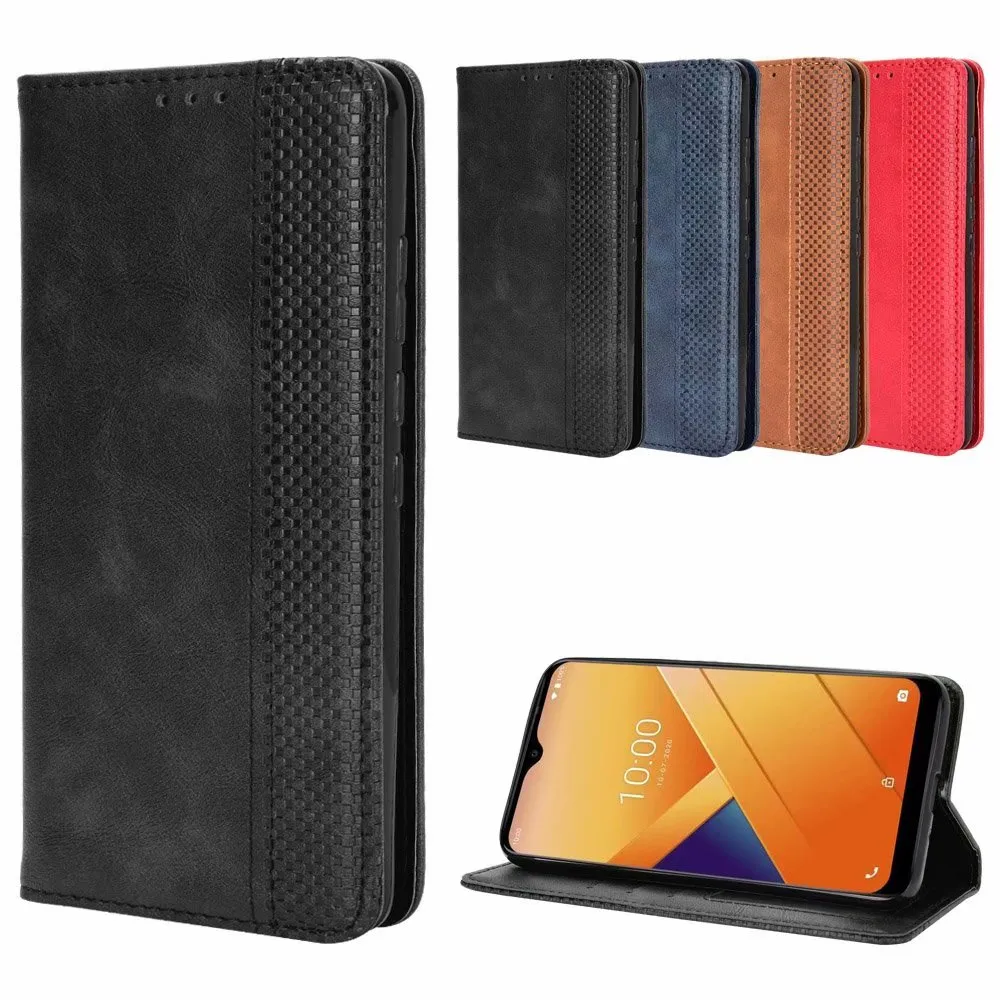 Étuis portefeuille en cuir pour Wiko Y51 Y62 View 3 Pro, étui à rabat magnétique Wiko View 3 Lite Jerry 4, étui avec support de livre, housse de protection pour cartes