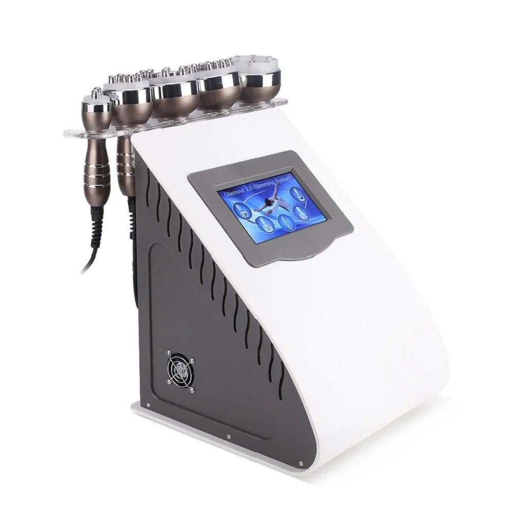 Multifunktion Slim Equipment RF Ultrasonic 40K Cavitation Vacuum Bio Beauty Slant Machine