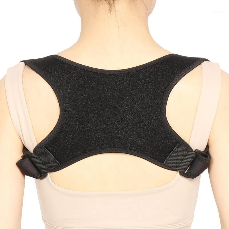 Tillbaka Support Män Kvinnor Korrigering Bälte Justerbar Spine Corrector Shoulder Band Humpback Brace1