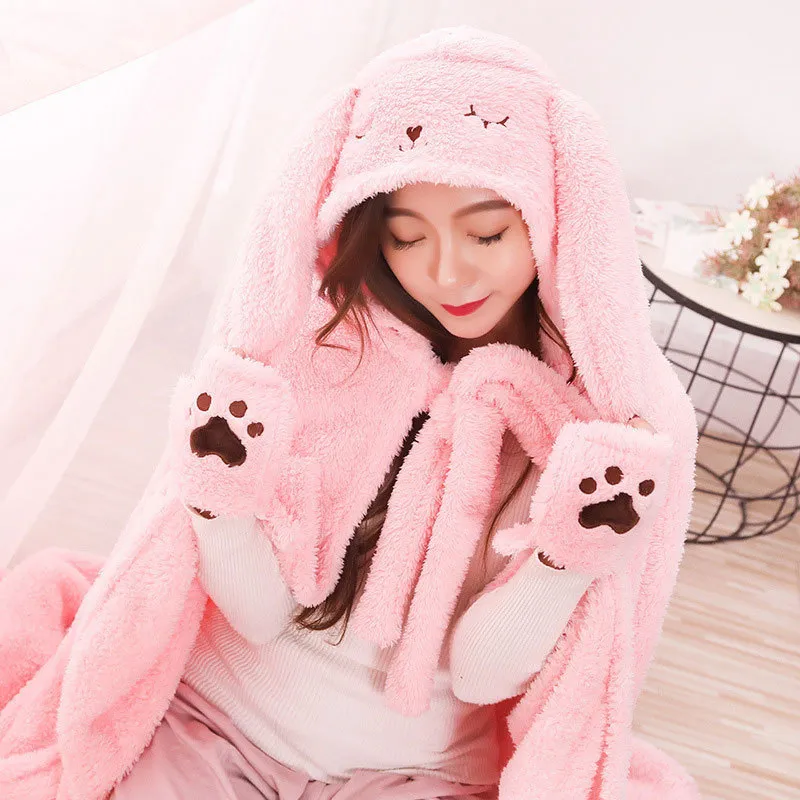 Weighted hotsell hooded blanket