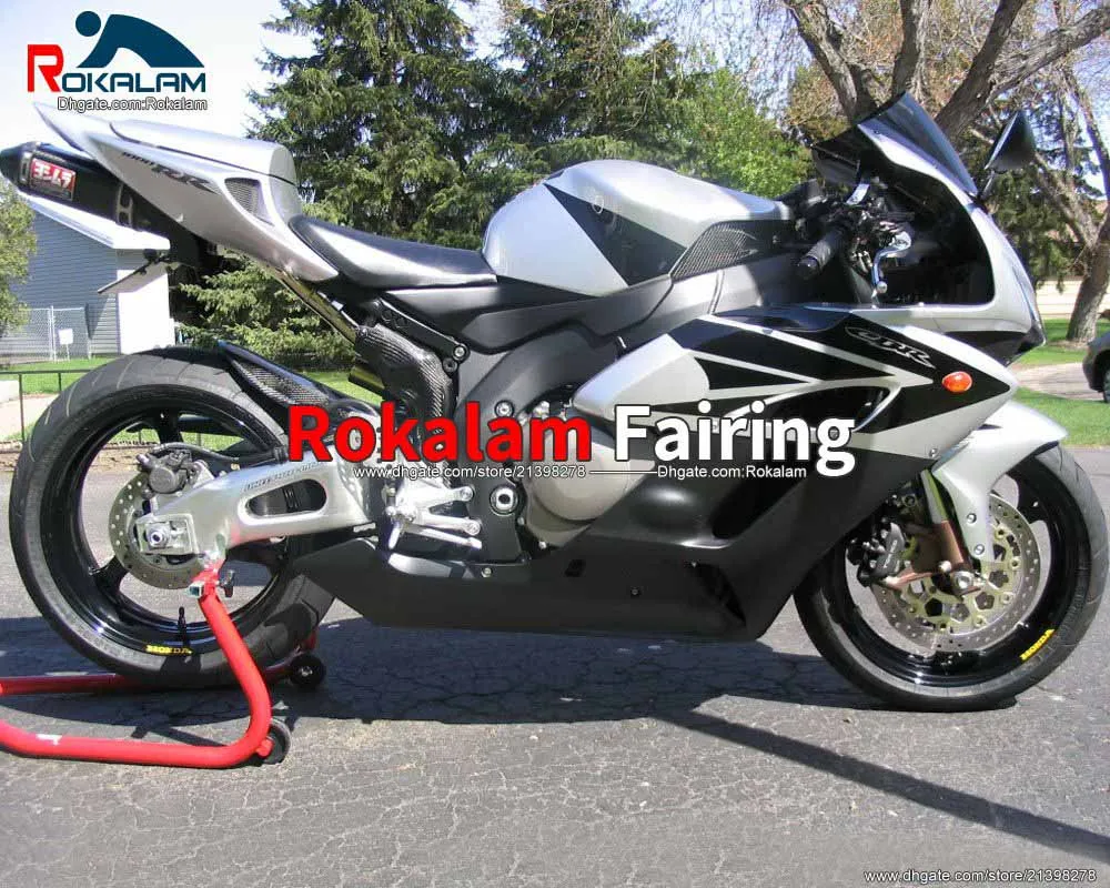 Honda CBR1000RR 2004 실버 페어링 키트 2005 CBR 1000 RR 오토바이 페어링 CBR1000 (사출 성형)