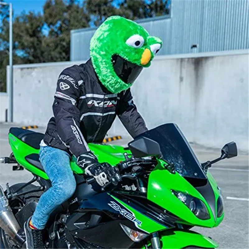 Housse de casque de moto drôle de couverture de casque de moto