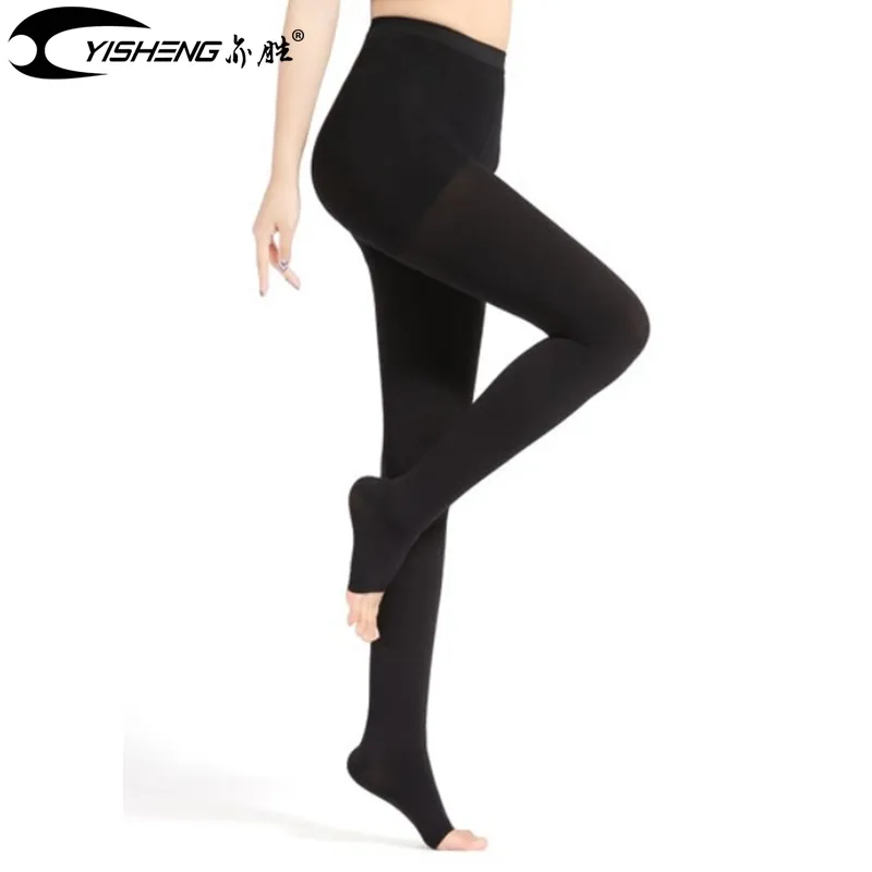 YISHENG Medical Compression Stockings Varicose Veins Pantyhose Open Toe Compression  Pants Brace For Women 201109 From Dou003, $14.37
