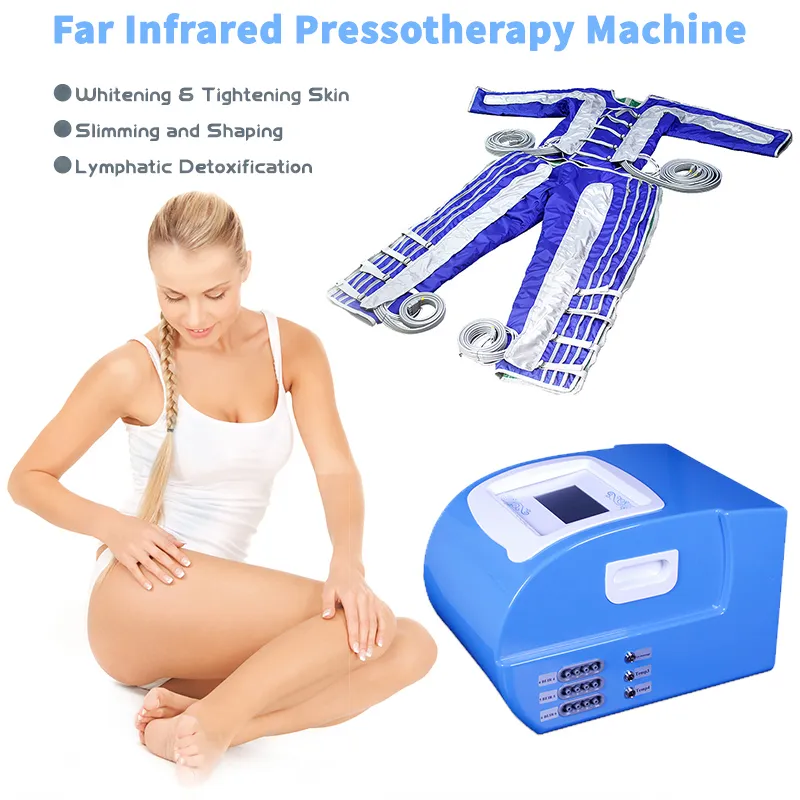 24 pcs air pressure pressotherapy body slimming machine pressoterapia 3 in 1 lymph drainage massage equipment