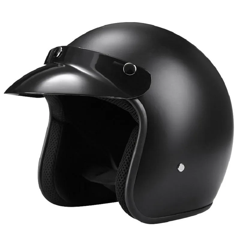 Motorradhelme Helm Jet Vintage Open Face /4 Half Casco Moto Capacete Motoqueiro 2022 Mopeds EnduroMotorradhelmeMotorrad