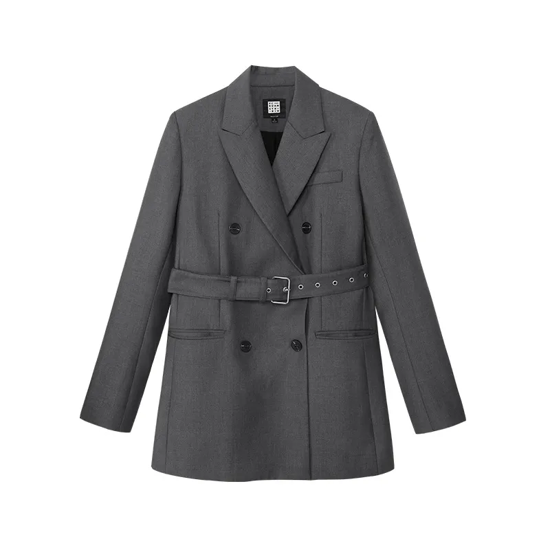 L-5XL Plus Taille Femme Printemps et Automne Robe Mi-longueur Petite Veste de Costume Tout-Match Femme Blazer Haute Qualité 210527