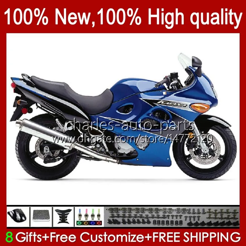 Verkleiningen voor Suzuki Katana GSXF 600 750 CC 600CC GSXF600 GSXF-750 29NO.87 GSX750F voorraad Blauw GSX6F 750CC 1998 1999 2000 2001 2002 GSXF750 GSXF-600 98 99 00 01 02 Lichaam