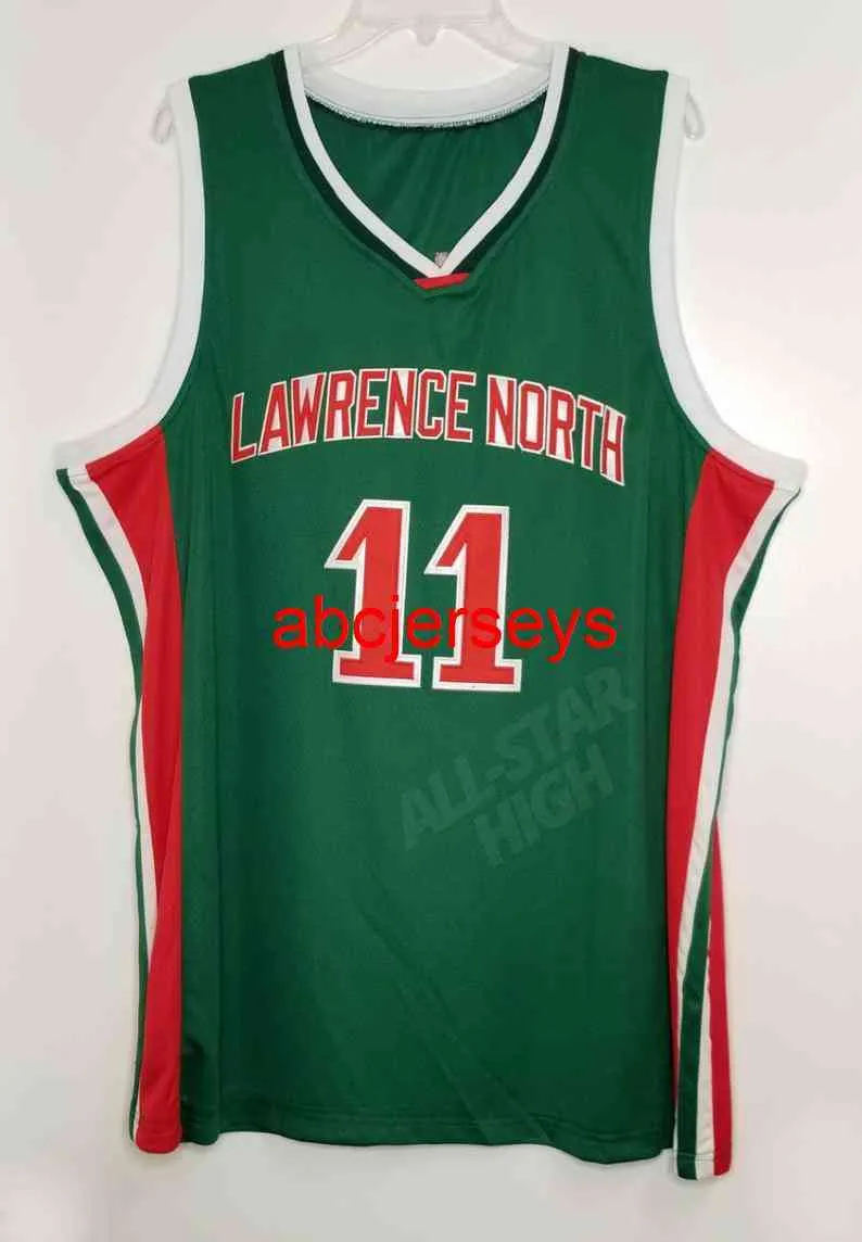#11 Mike Conley Jr. High School Basketball-Trikot Lawrence North, genäht, individuell, mit beliebiger Nummer und Namen, Ncaa XS-6XL