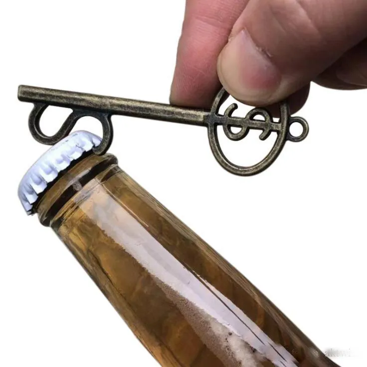 Dollar style bottle opener Bar Tool Retro Portable Creative Kitchen Openers Party Supplies beer bottles LXL1154-1