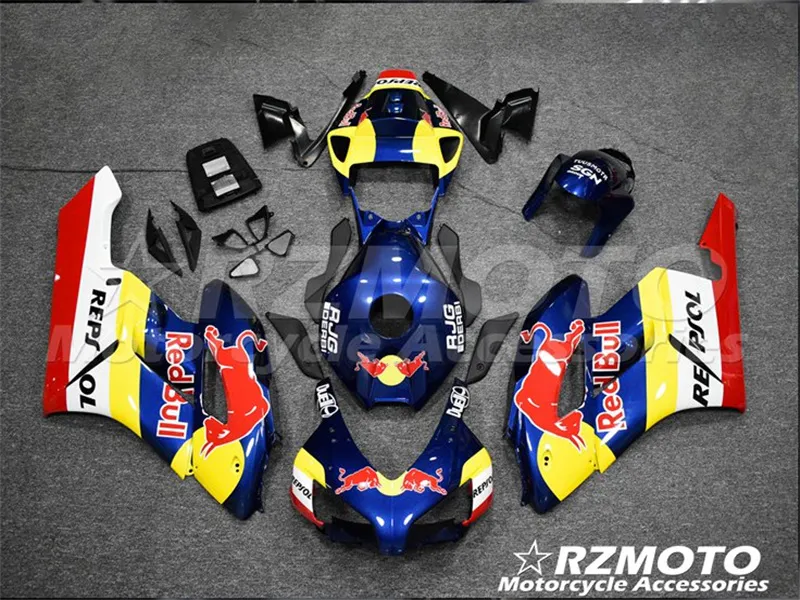 Kit de carénage de moto ABS pour Honda CBR1000RR 2004 2005 04 05, différentes couleurs, NO.1365