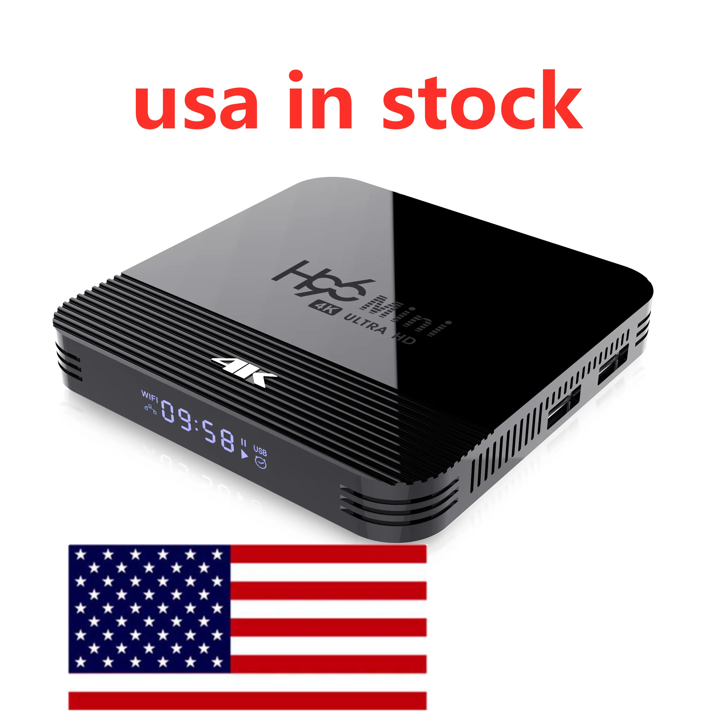 Wysyłka z USA H96 Mini H8 TV, pudełko 1 GB 8 GB Android 9.0 OTT RK3228A czterordzeniowy podwójny WiFi 2G 5G BT4.0