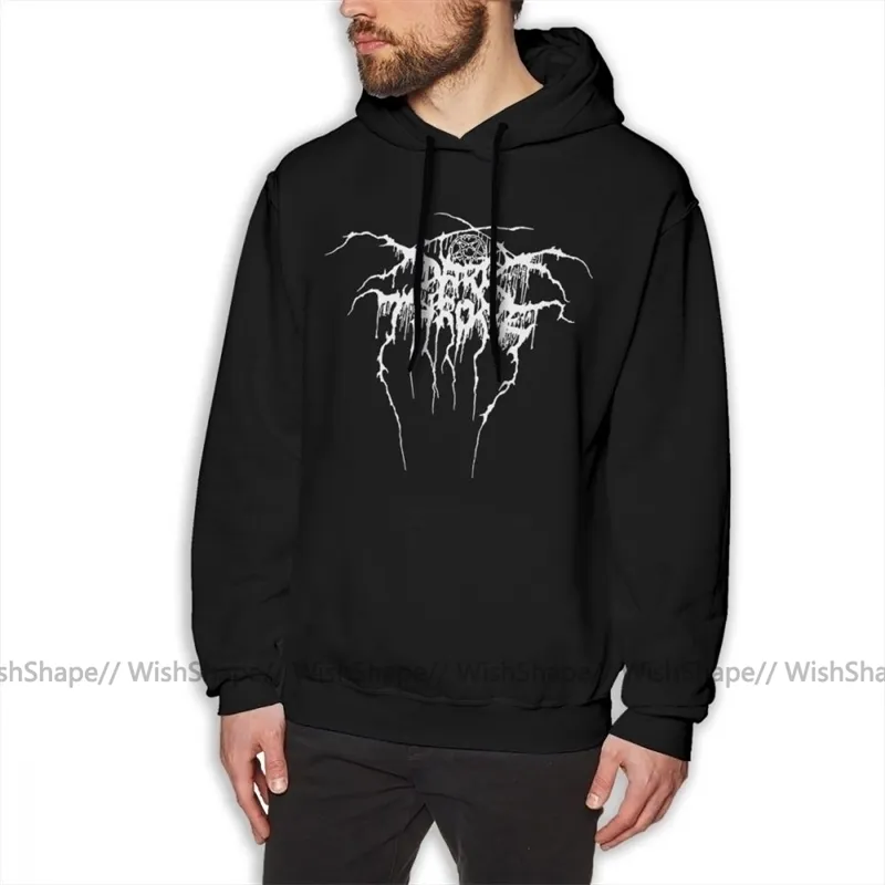 Darkthrone Hoodie Darkthrone, Рубашка, Камиссета Толстовки Зимний Мужской Пуловер Толстоустойчивый Хлопок Открытый Долго по размеру Толстовки 201128