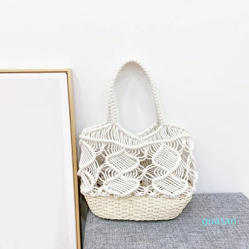 Bohemian Woven Cotton Rope Evening Tote Bag For Women Perfect For Beach,  Travel, Fishing And Summer With Top Handle And Hollow Out Shoulder Strap  From Guasan, $24.37