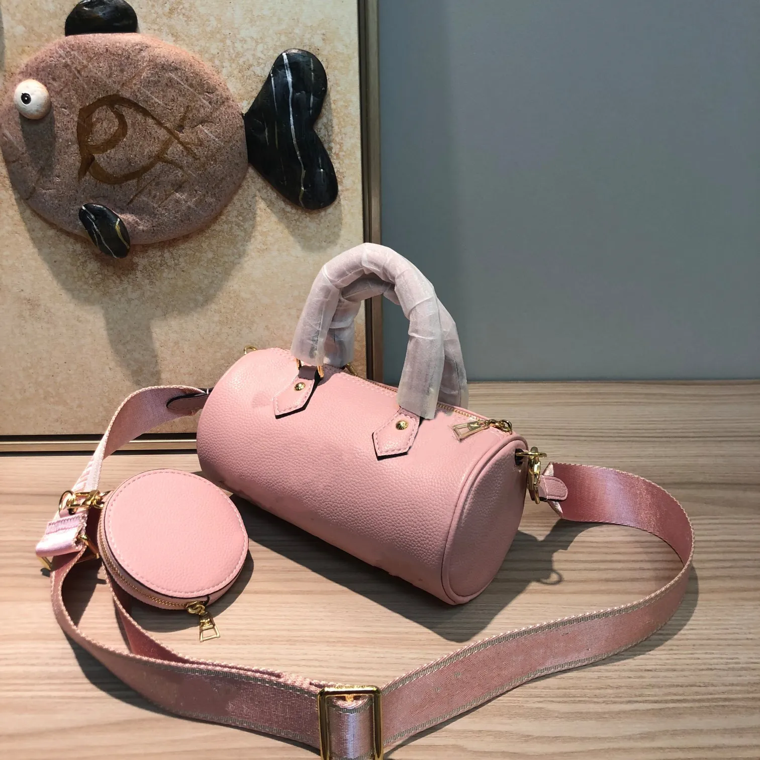 2021 Fashion Brand Women Boston Bags Luxurys Designers Mini Handbag Makeup Handbags Wallets purse Size 20cm*10cm*10cm