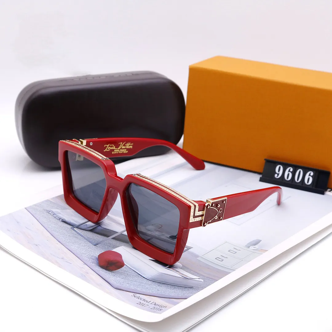 2020 여름 높은 Qualtiy 디자이너 선글라스 망 선글라스 여성 태양 안경 진짜 UV400 Adumbral 선글라스 D1a