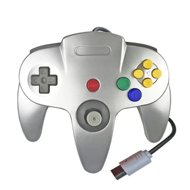 Oyun Denetleyicileri Joysticks N64 Gaming Joystick Switch Kontrolü Gamepad Aksesuarları için VoGek Kablolu GameCube Denetleyicisi