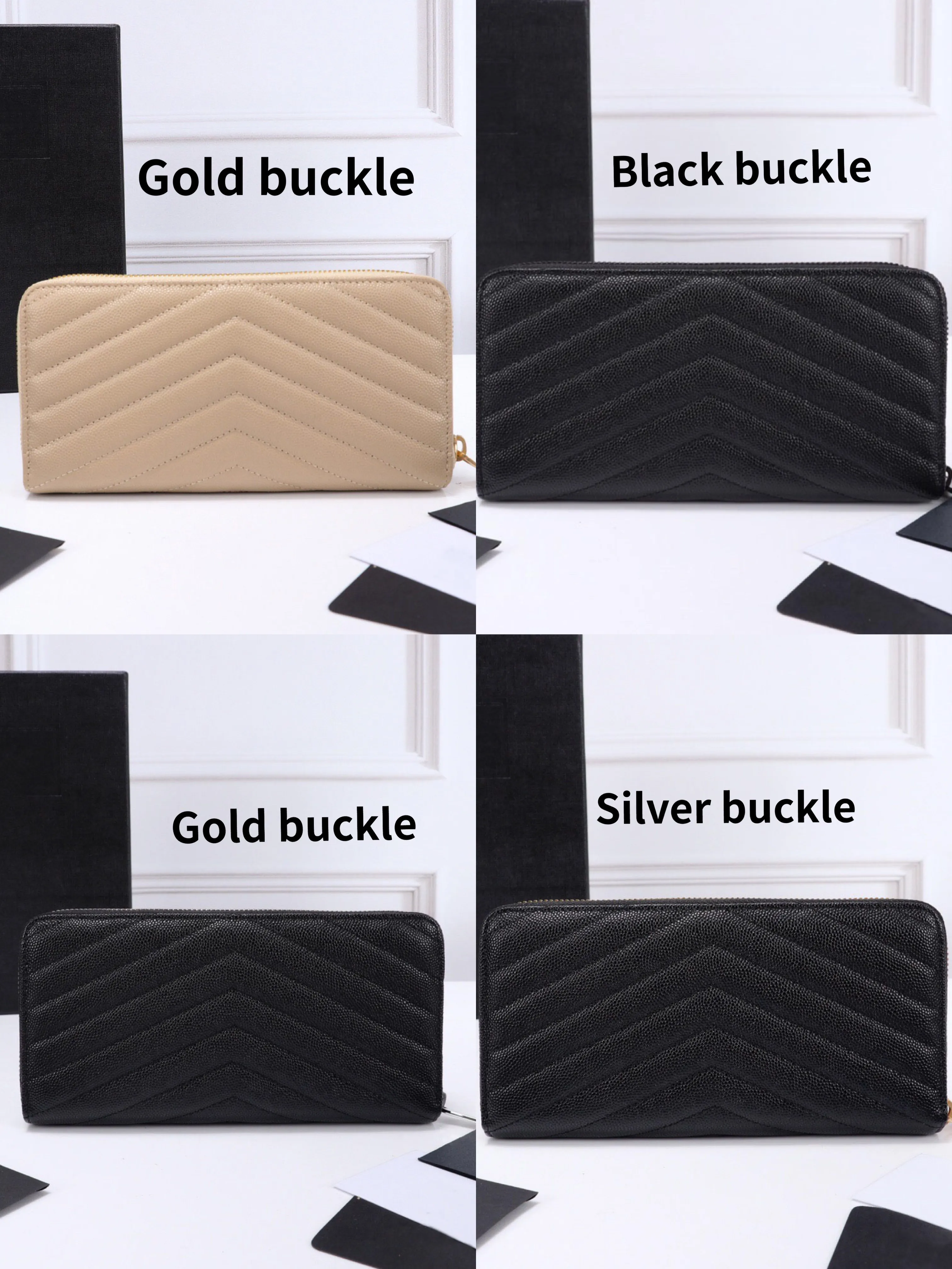 Latest Long Wallet for Women Designer Purse Zipper Bag Ladies Card Holder Pocket 403948 19-9-2.5